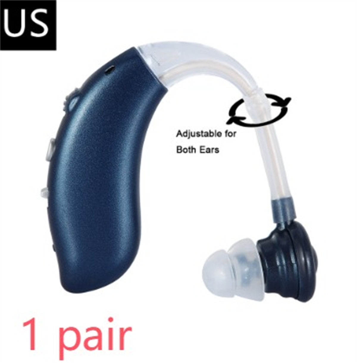 JMT-606218 Rechargeable Hearing Aid Sound Amplifier with Comfortable Fit