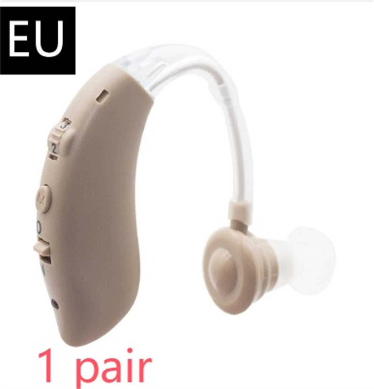 JMT-606218 Rechargeable Hearing Aid Sound Amplifier with Comfortable Fit