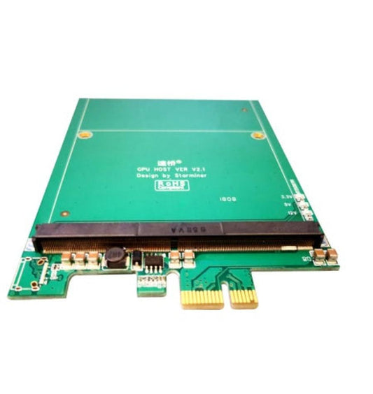 JMT-606410 MXM3.0 Graphics Riser Card - 1000 MB/s Interface, Green Adapter Card