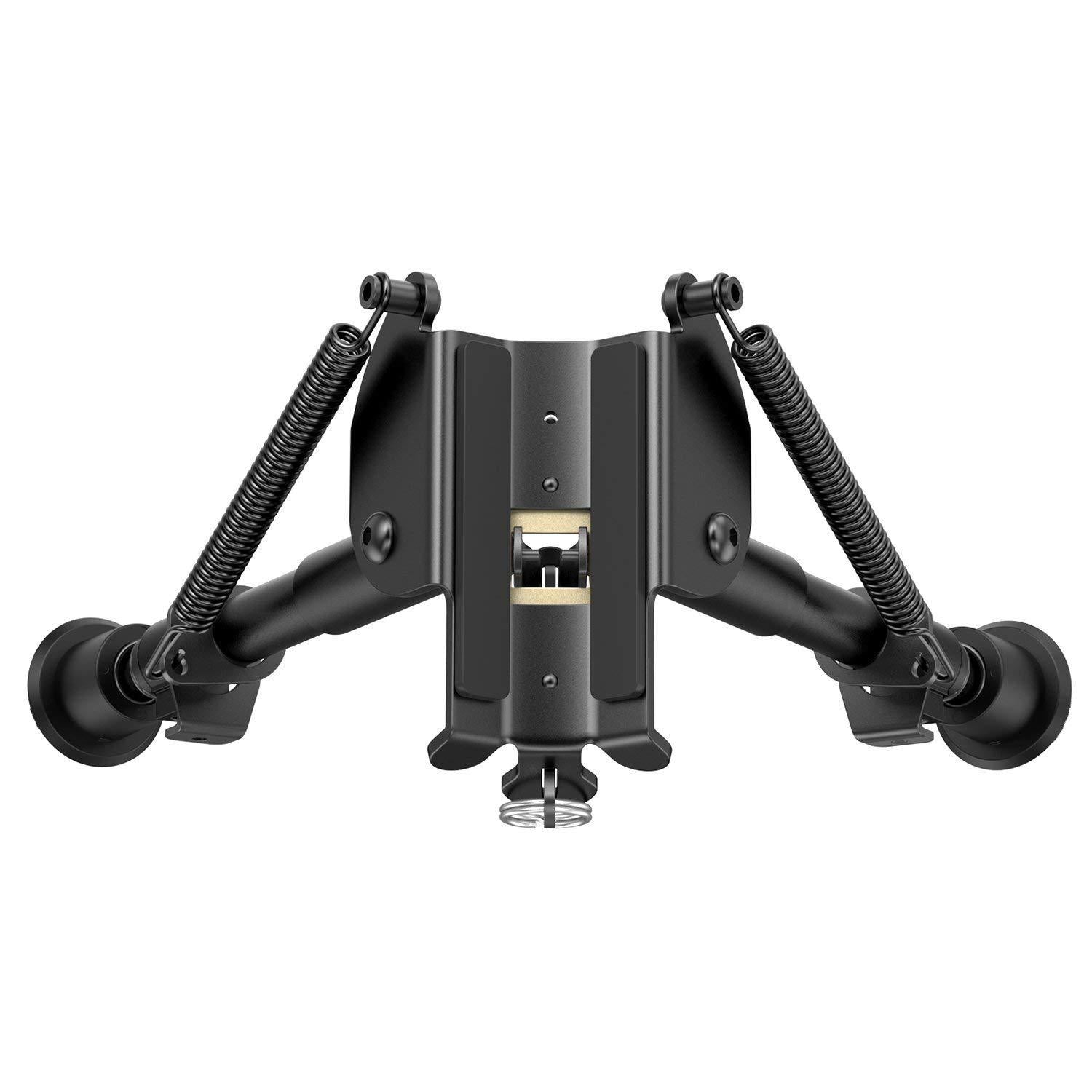 JMT-606730 Telescopic Folding Metal Tripod for Cameras - Compatible with 20mm Adapters, 6-9 Inch Height