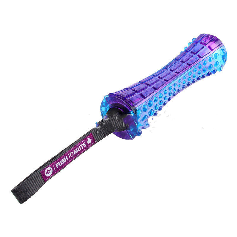 JMT-606858 Rubber Stretch Vocal Toys - Durable TPR Molar Teeth Interactive Sounding Toys