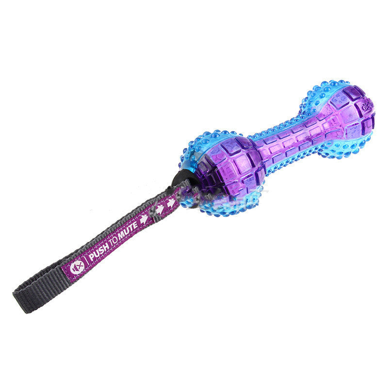 JMT-606858 Rubber Stretch Vocal Toys - Durable TPR Molar Teeth Interactive Sounding Toys