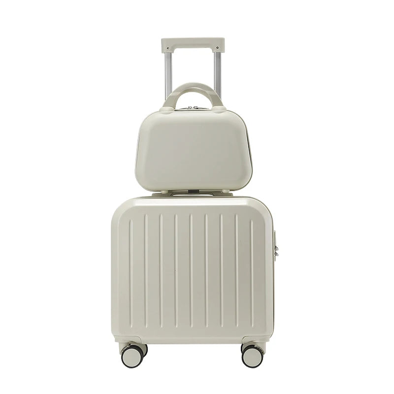 JMT-606922 Stylish PC ABS Trolley Luggage Travel Bag with Universal Wheels for Easy Mobility
