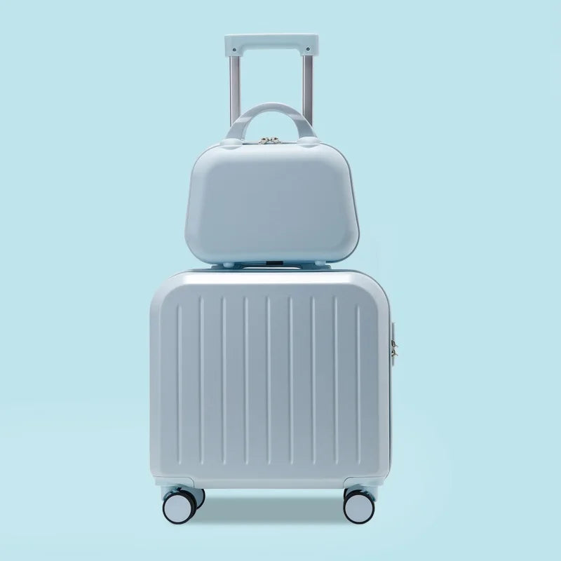 JMT-606922 Stylish PC ABS Trolley Luggage Travel Bag with Universal Wheels for Easy Mobility