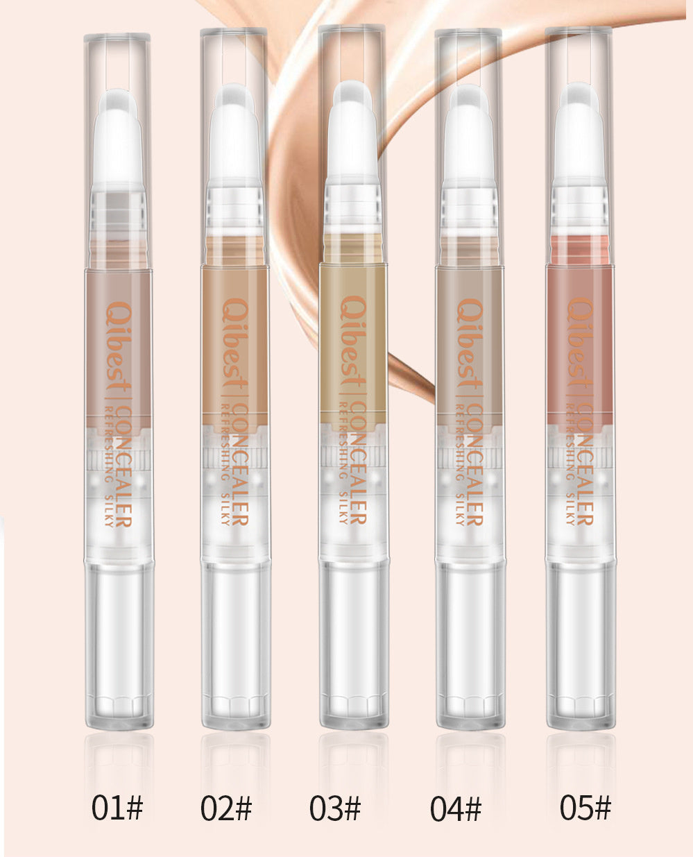 JMT-607306 Waterproof and Sweat-Resistant Concealer Stick for Flawless Nude Makeup