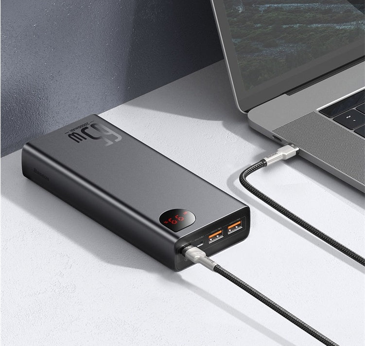 JMT-607562 High-Capacity 20000mAh PD Two-Way Fast Charging Power Bank with Alloy Shell