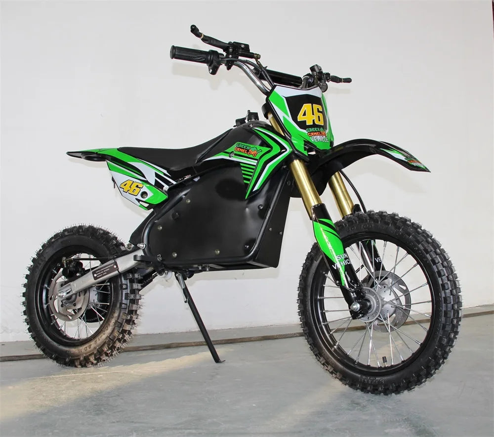 JMT-607626 Electric 1200W 48V Dirt Bike for Off-Road Adventure , Top Speed 27.9 mph