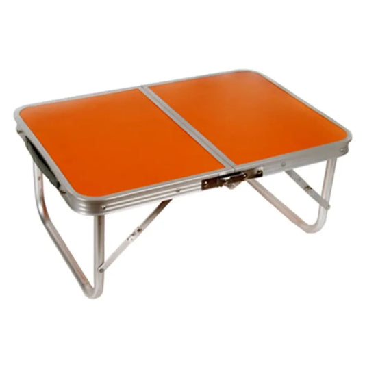 JMT-607754 Folding Plastic Table - Lightweight Outdoor Leisure Design, Adjustable Height, 90x60cm, Aluminium Frame, Easy to Carry