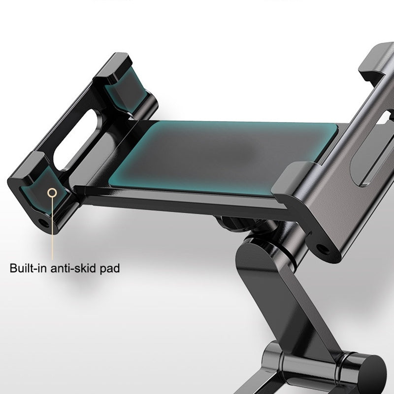 JMT-607882 Aluminum Alloy Adjustable Tablet Stand with Silicone Base for Desktop Use