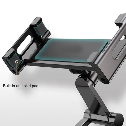 JMT-607882 Aluminum Alloy Adjustable Tablet Stand with Silicone Base for Desktop Use