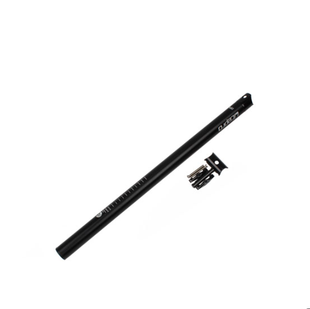 JMT-607946 Lightweight Black Bike Seat Post for Enhanced Comfort and Performance