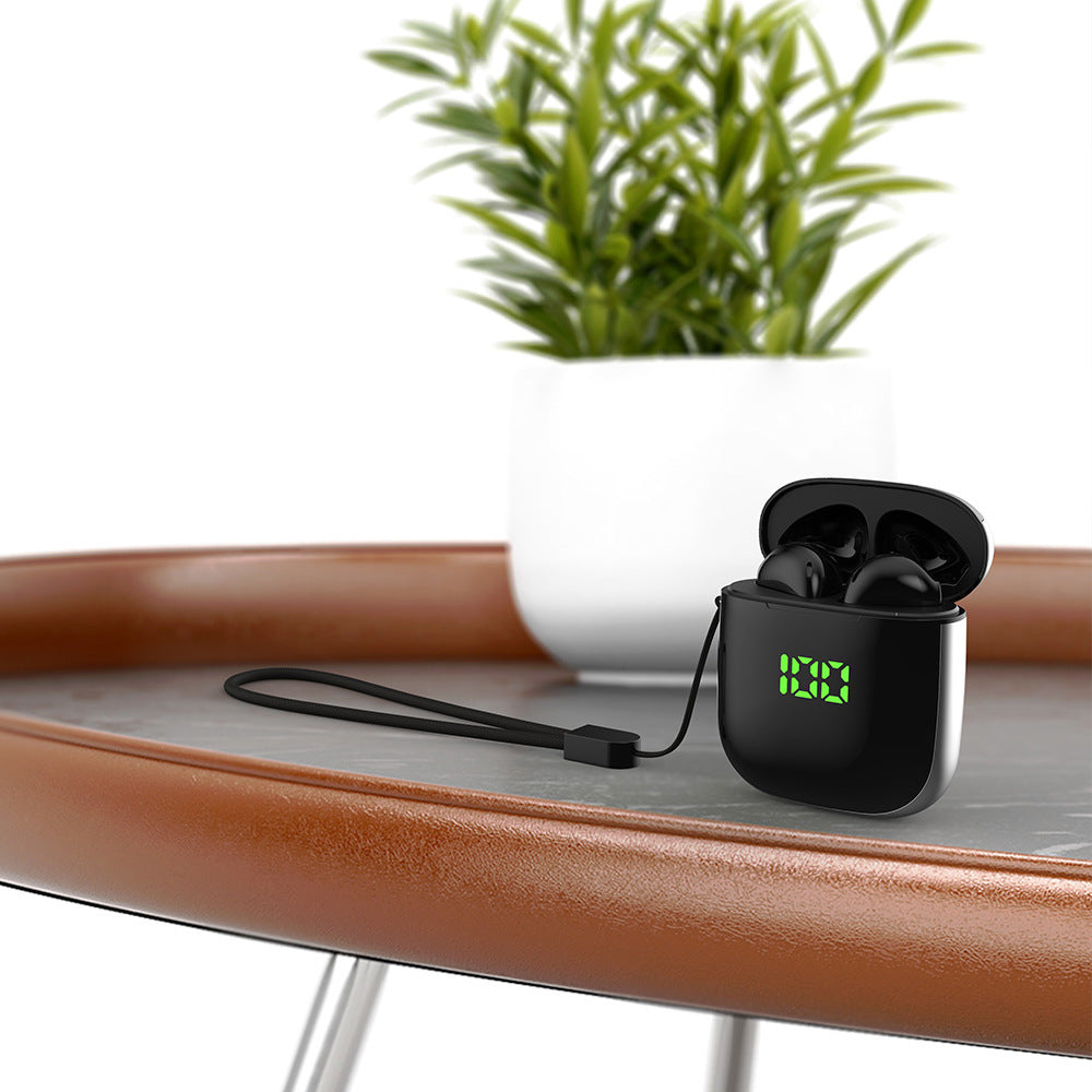 JMT-608010 Wireless In-Ear Headset with LCD Display for Apple and Android Devices