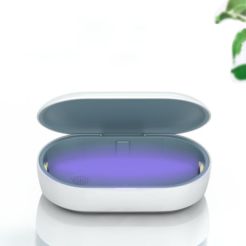 JMT-608202 Wireless Multifunctional Sterilization and Disinfection Box with Fast Charging and Dual LED UV Light