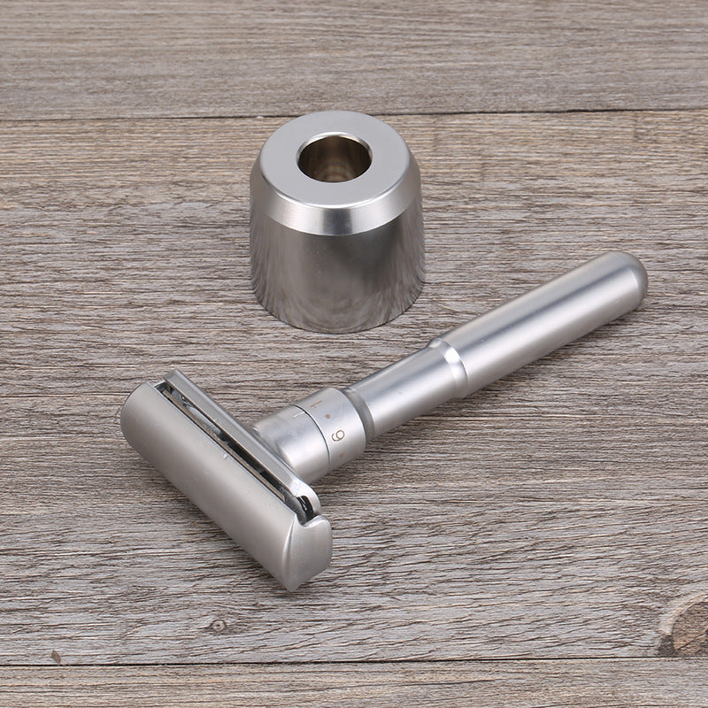 JMT-608266 Adjustable Manual Shaver for Men with Mingshi 2000-S Razor Blade