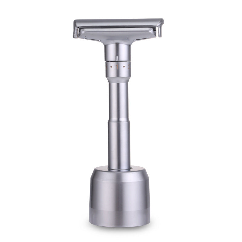 JMT-608266 Adjustable Manual Shaver for Men with Mingshi 2000-S Razor Blade