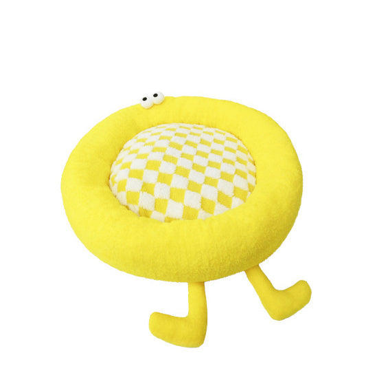 JMT-608330 Cozy Plush Nest for Small to Medium Dogs - Thick Warm Mat for Autumn and Winter Sleep