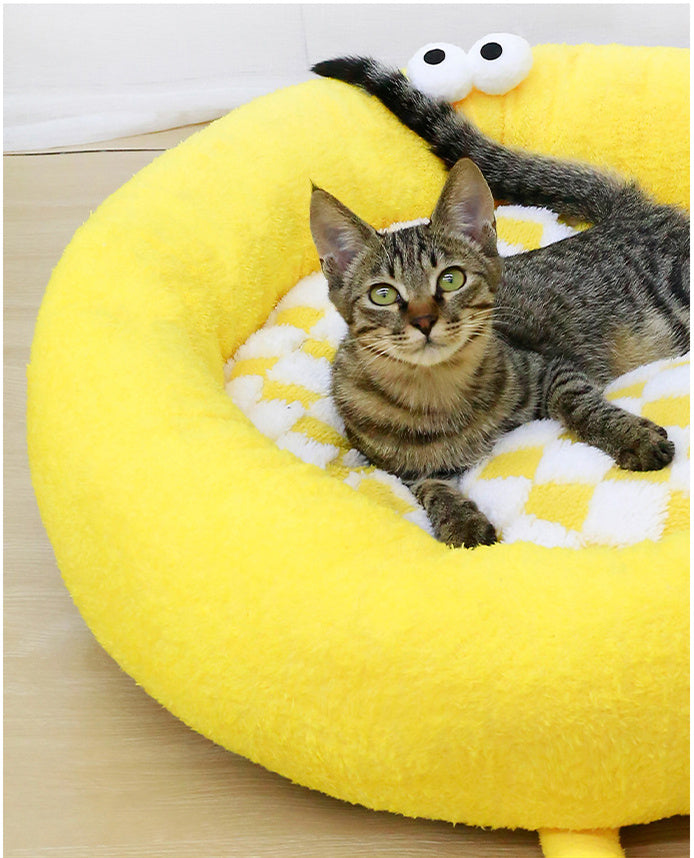 JMT-608330 Cozy Plush Nest for Small to Medium Dogs - Thick Warm Mat for Autumn and Winter Sleep