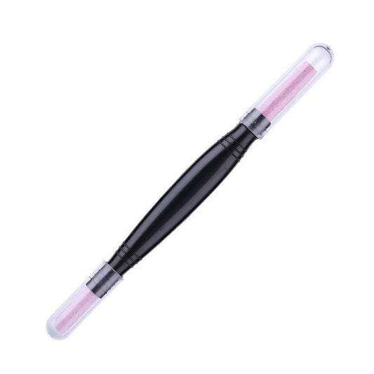 JMT-608330 Double-Ended Quartz Cleanser Pen for Nail Care and Dead Skin Removal, 14.2CM, PP Material