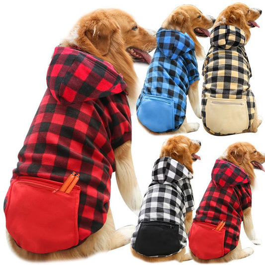 JMT-608650 Zipper Pocket Sweater for Dogs and Cats in Multiple Colors and Sizes