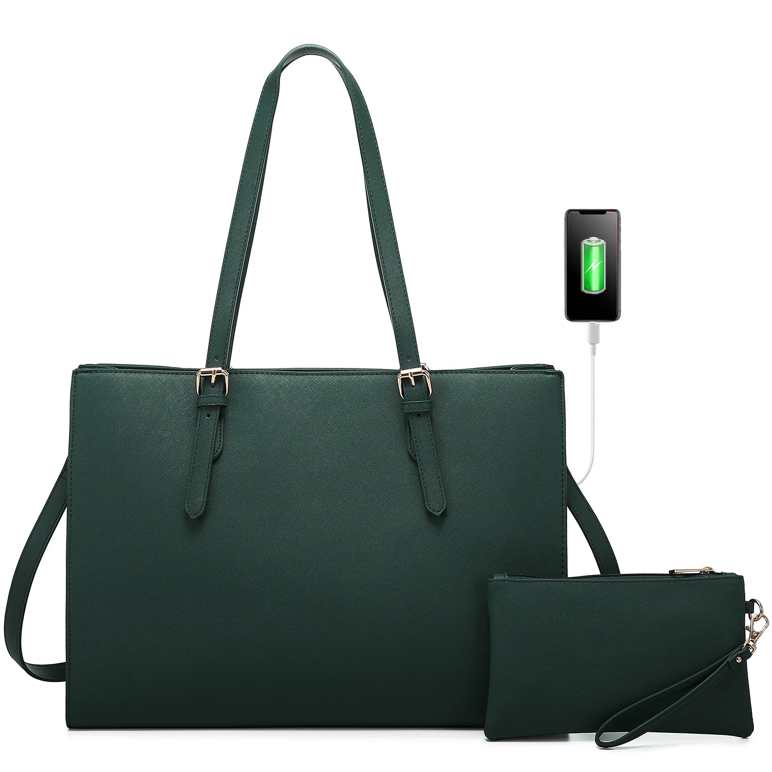 JMT-608842 Spacious Women’s Tote Bags Set for Office and Laptop - Stylish and Functional Shoulder Purses