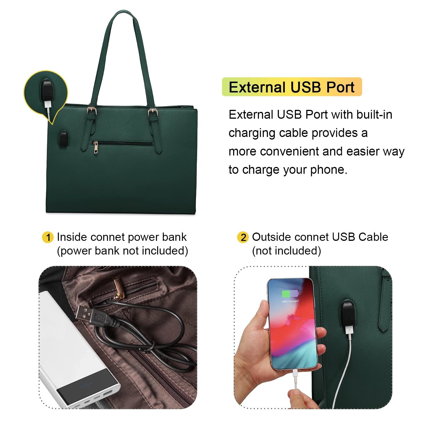 JMT-608842 Spacious Women’s Tote Bags Set for Office and Laptop - Stylish and Functional Shoulder Purses