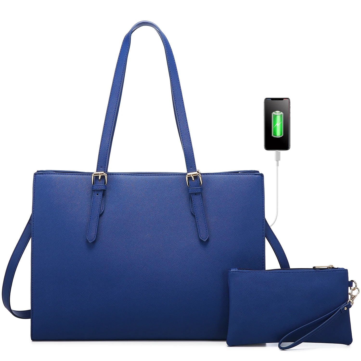 JMT-608842 Spacious Women’s Tote Bags Set for Office and Laptop - Stylish and Functional Shoulder Purses