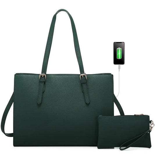 JMT-608842 Spacious Women’s Tote Bags Set for Office and Laptop - Stylish and Functional Shoulder Purses