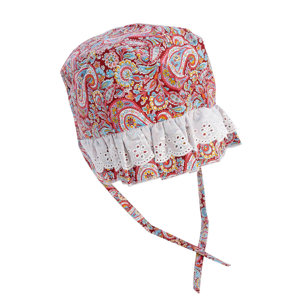 JMT-608842 Stylish Lace Dog Sun Hat - Monochrome TC Cloth Pet Headgear, Size S/M/L