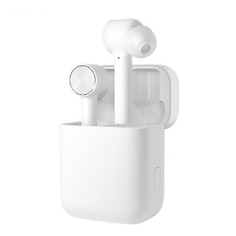 JMT-609162 White Wireless Mini Sports Headset with Voice Control and Call Function