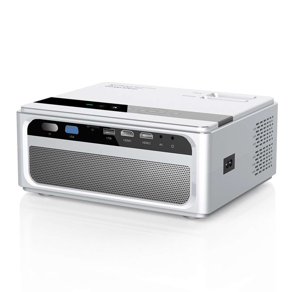 JMT-609354 HD Mini Portable Projector with 8000 Lumens Brightness and 1280x720 Resolution