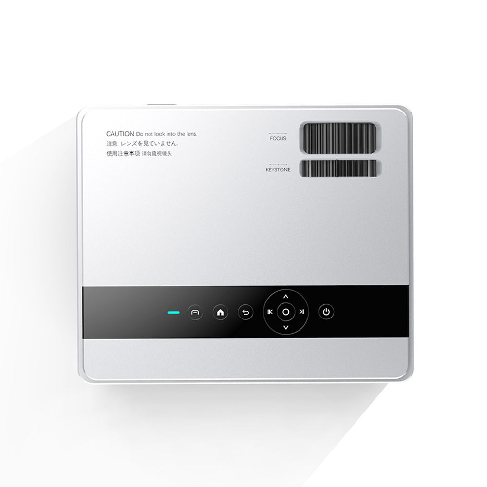 JMT-609354 HD Mini Portable Projector with 8000 Lumens Brightness and 1280x720 Resolution