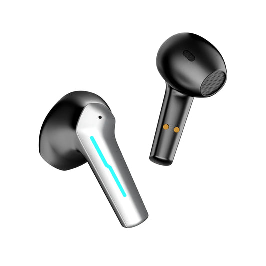 JMT-609354 Wireless Gaming Headset with Noise Cancelling Earbuds - TWS In-Ear Earphones for Handsfree Gaming