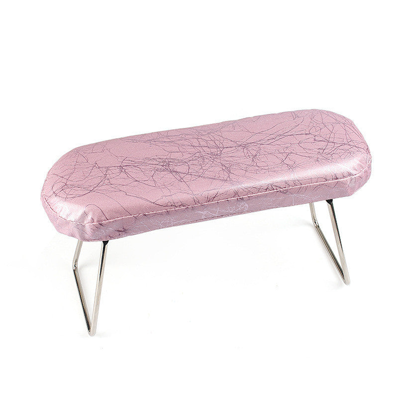 JMT-609482 Leather Desktop Hand Cushion for Nail Care and Manicure Support