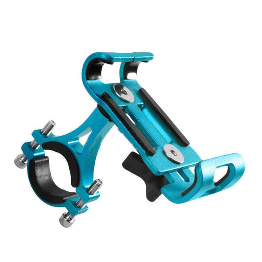 JMT-610186 Aluminum Alloy Mobile Phone Holder for Bicycle, Fits 3.5”-6.5” Screens, Available in Multiple Colors