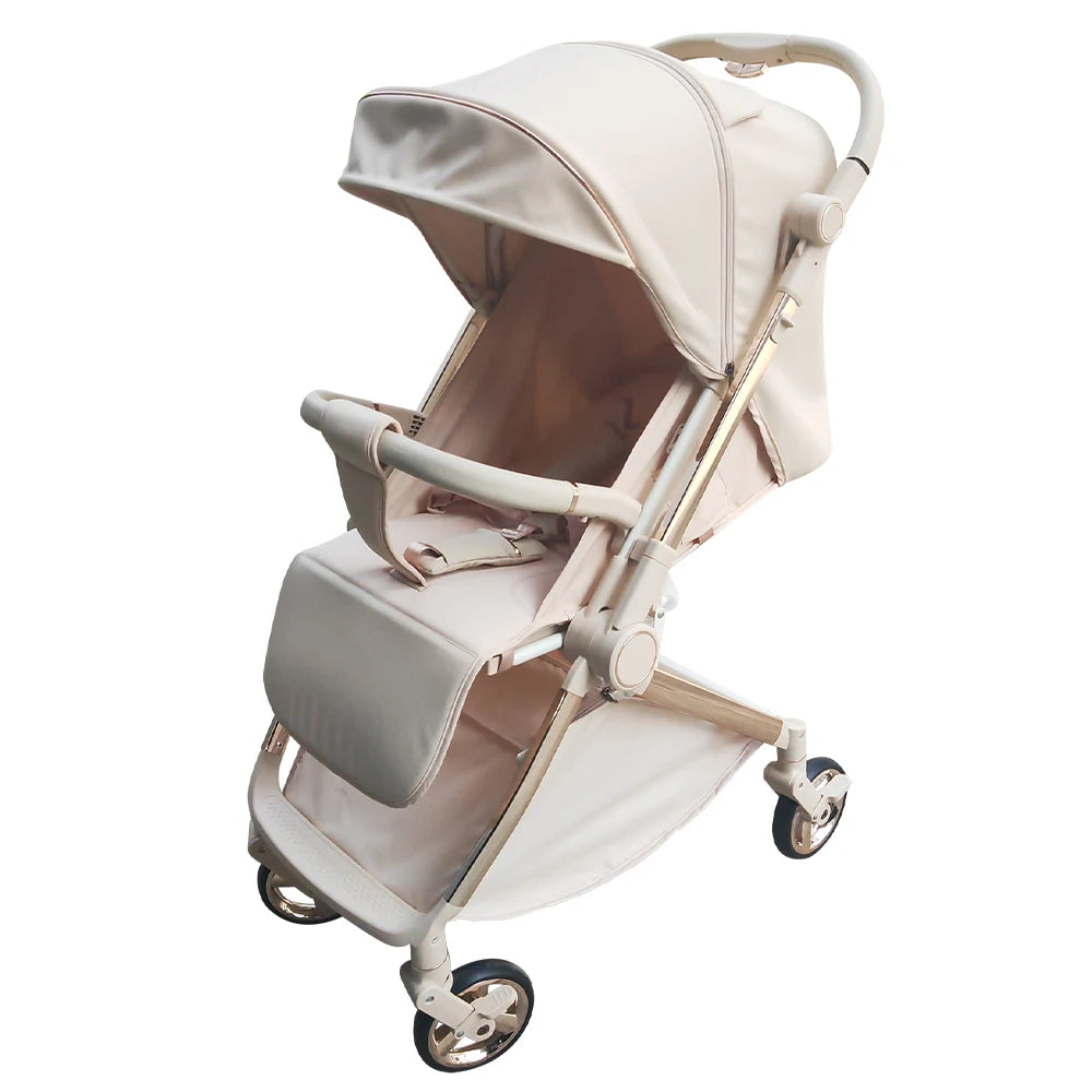 JMT-610186 Eco-friendly 3-in-1 Aluminium Travel Folding Stroller with Baby Car Seat and Pram Features