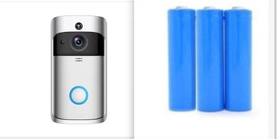 JMT-610506 Wireless Video Doorbell Camera with Night Vision and Two-Way Audio