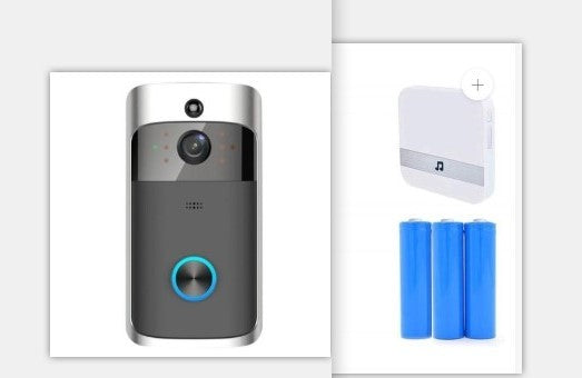 JMT-610506 Wireless Video Doorbell Camera with Night Vision and Two-Way Audio