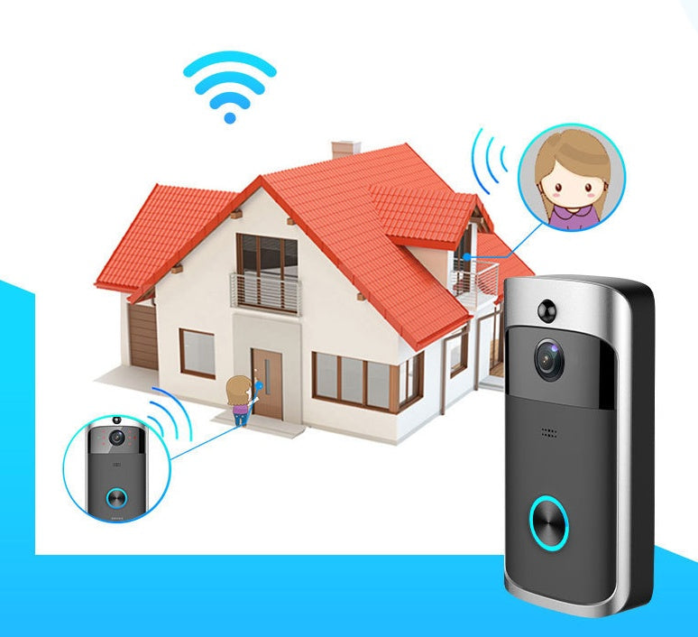JMT-610506 Wireless Video Doorbell Camera with Night Vision and Two-Way Audio
