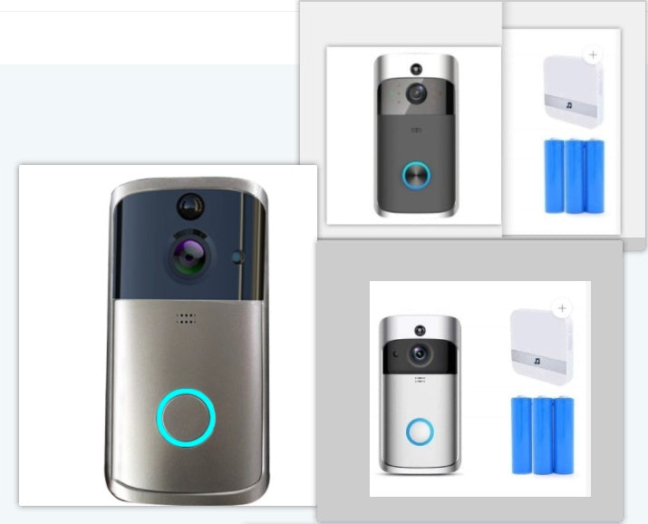 JMT-610506 Wireless Video Doorbell Camera with Night Vision and Two-Way Audio
