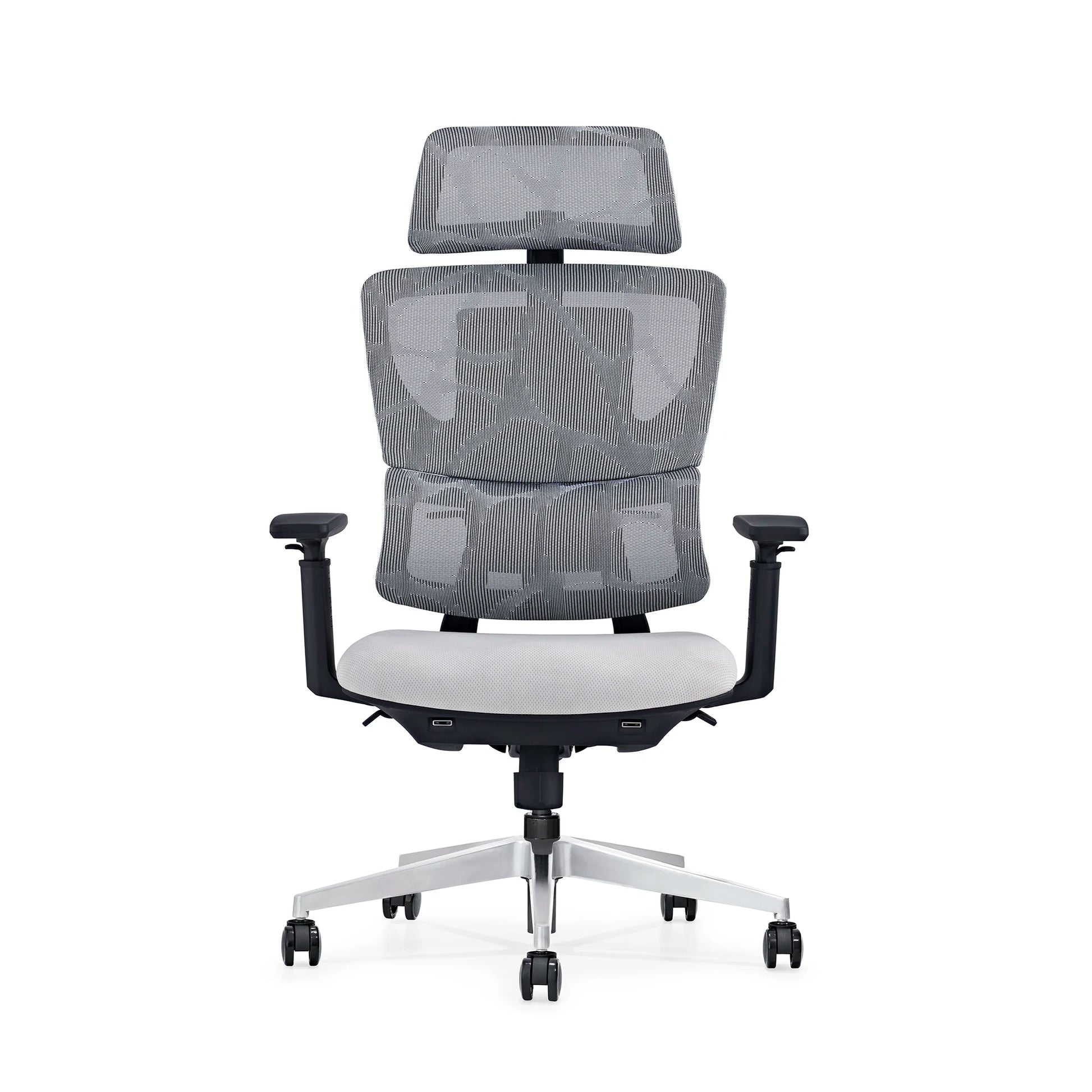 JMT-610634 Height Adjustable Executive Office Chair with Mesh Back, Footrest, and Reclining Function
