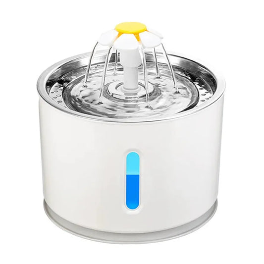 JMT-610698 Automatic Cat Water Fountain with Filtration System for Fresh Drinking Water