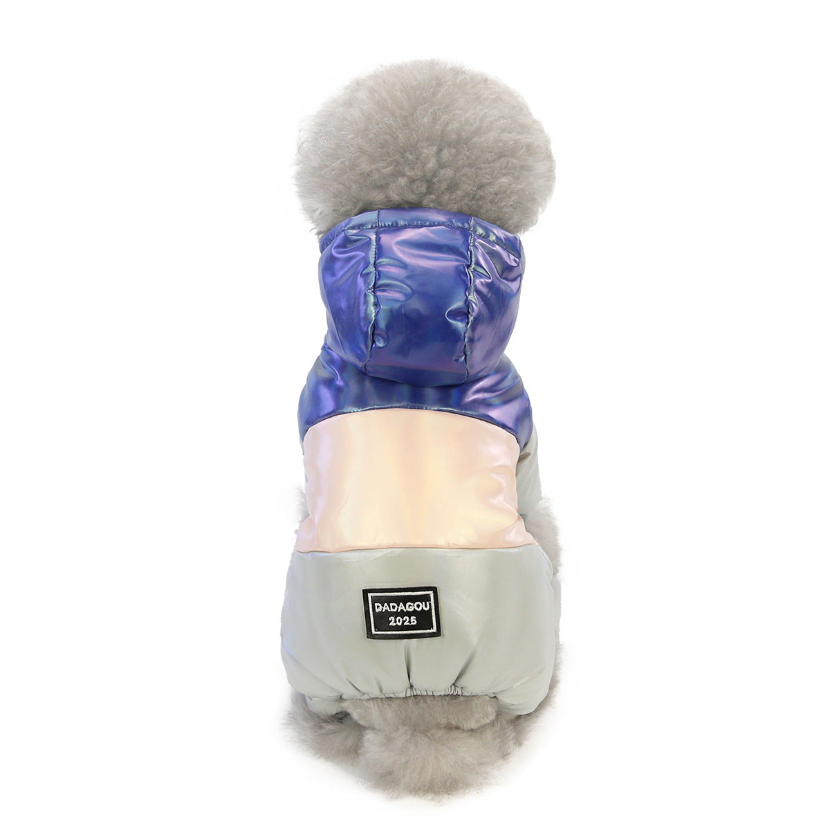 JMT-610954 Stylish Cotton Winter Dog Jacket in Yellow and Pink - Sizes S to XXL