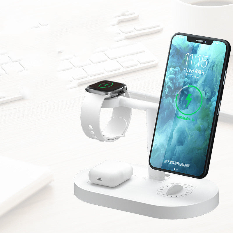 JMT-611018 Three-in-One Wireless Charger with Magnetic Aromatherapy for iPhone 12 and Apple Watch - Fast Charging Stand