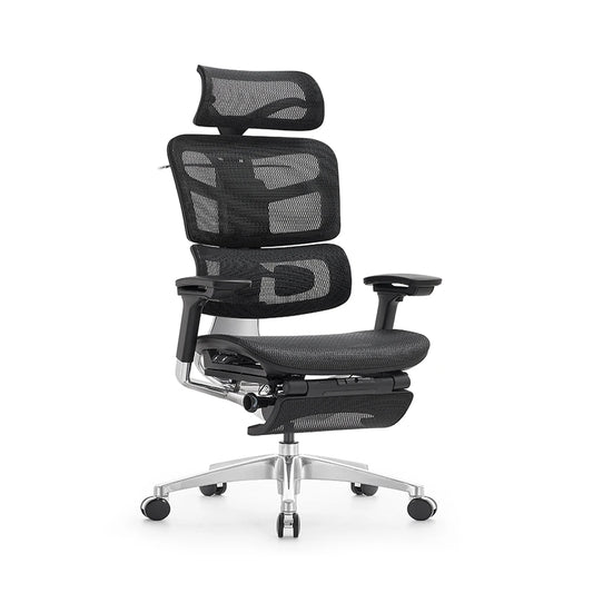 JMT-611082 Ergonomic High Back Mesh Executive Chair with Adjustable Height and Reclining Function