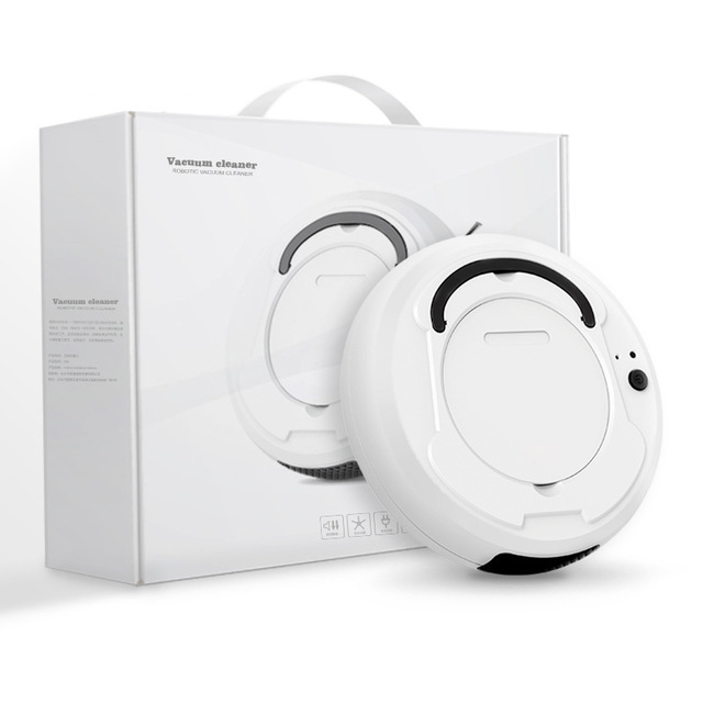 JMT-611146 Smart Automatic Robotic Vacuum Cleaner with Sweeping and Mopping Functions, Low Noise Operation