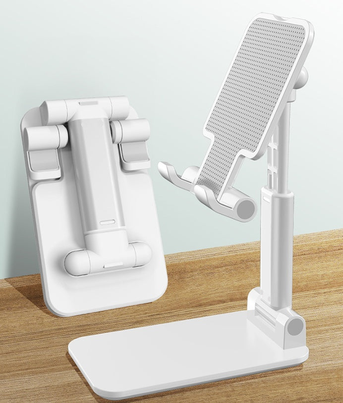 JMT-611338 Adjustable Mobile Phone Stand with Non-Slip Silicone Base and Alloy Support Rod