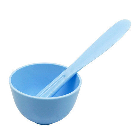 JMT-611466 Silicone Mask Bowl Set with Stirring Stick and Brush - Versatile Skin Care Tool in Multiple Colors