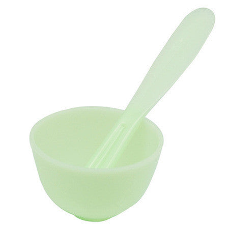 JMT-611466 Silicone Mask Bowl Set with Stirring Stick and Brush - Versatile Skin Care Tool in Multiple Colors