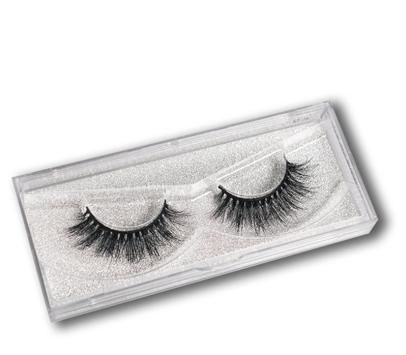 JMT-611594 3 Pairs Natural 3D Mink False Eyelashes - Long and Dramatic Lash Extensions for Eye Enhancement