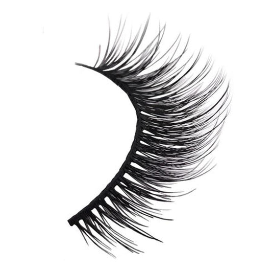 JMT-611594 3 Pairs Natural 3D Mink False Eyelashes - Long and Dramatic Lash Extensions for Eye Enhancement